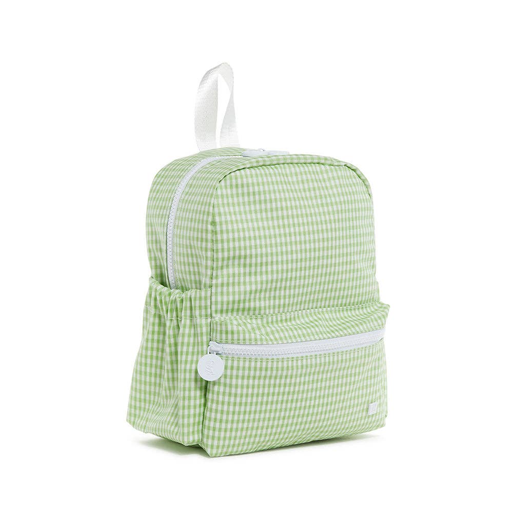 MINI BACKER - GINGHAM LEAF2 Backpack - Premium Backpack from TRVL Design - Just $46.95! Shop now at Pat's Monograms
