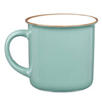 Amazing Grace Green Camp-style Coffee Mug — Christian Art Gifts gift item