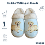 Labrador Yellow Snuggs Slippers — E&S Pets