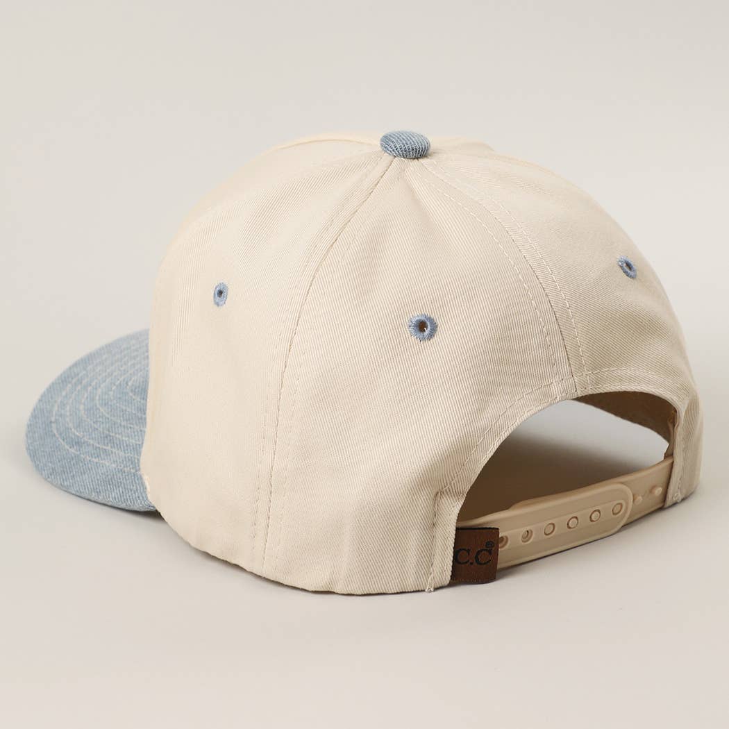 BETTER DAYS AHEAD Embroidery Two-Tone Trucker Hat — Fashion City