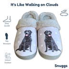 Labrador Black Snuggs Slippers — E&S Pets