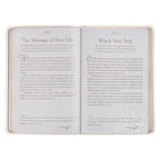 Mr. & Mrs. 366 Devotions for Couples White Faux Leather Devo — Christian Art Gifts Books and Devotionals