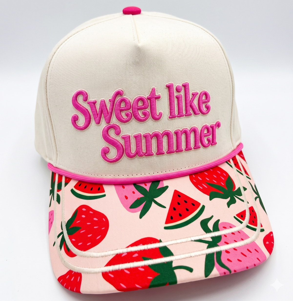 Sweet Like Summer Watermelon Strawberry Baseball cap