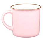 Be Still and Know Pink Camp-style Coffee Mug - Psalm 46:10 — Christian Art Gifts