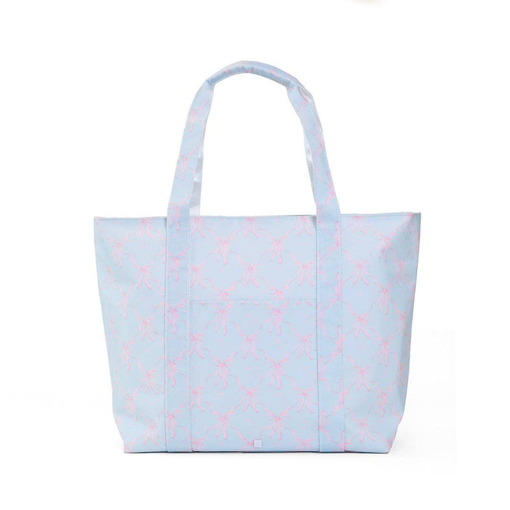 JUMBO TOTE - X-Large Tote ELOISE BOW - Premium Bags and Totes from TRVL Design - Just $74.95! Shop now at Pat's Monograms