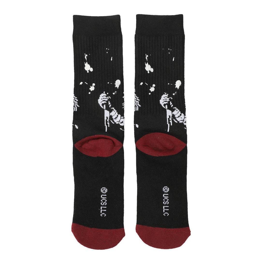Chucky Color Changing Crew Sock - Premium Socks from Bioworld Merchandising - Just $11.95! Shop now at Pat's Monograms