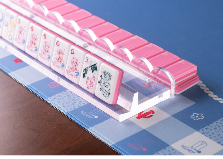 Gingham Mahjong Playing Mat - Premium Mahjong from Miss Mahjong - Just $70! Shop now at Pat's Monograms