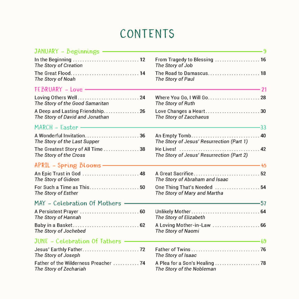 A Year of Bible Stories — Barbour Publishing, Inc. Books and Devotionals