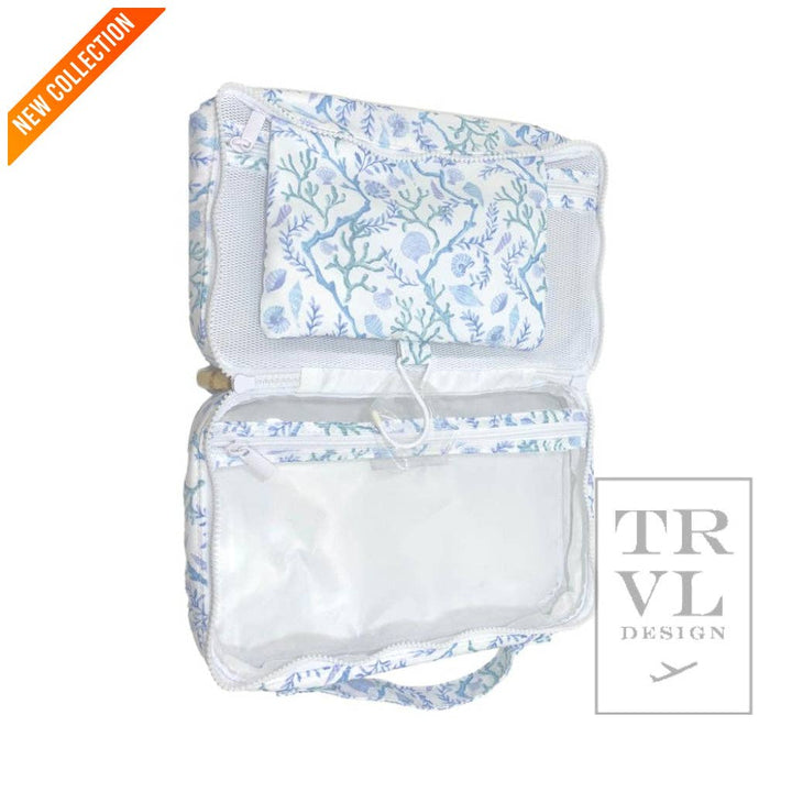 BUNDLE UP2 Hanging Toiletry Bag - CORAL VINE - Premium travel bag from TRVL Design - Just $49.95! Shop now at Pat's Monograms