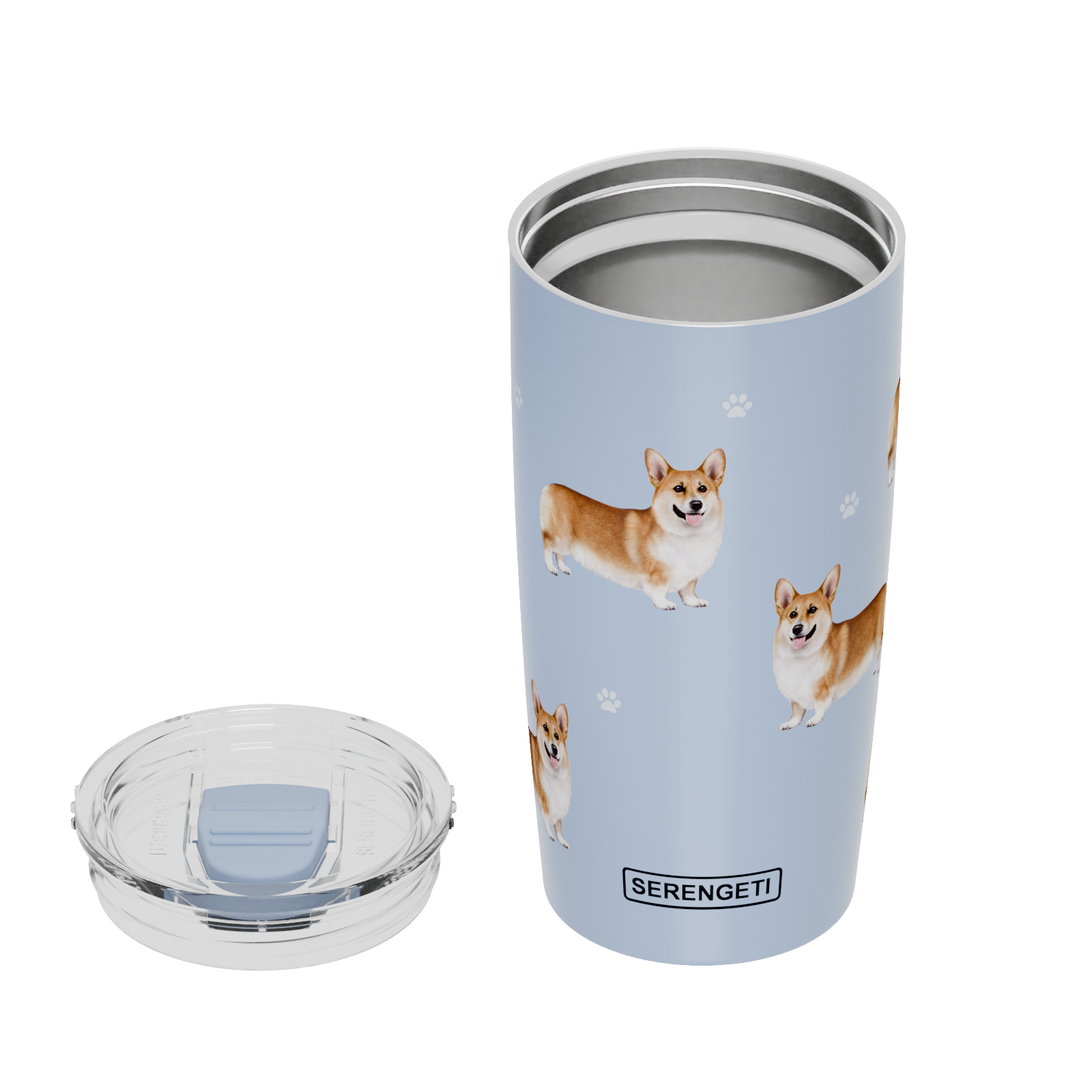 3D Printed - Welsh Corgi Tumbler, Leak-Proof, Durable 20 Oz - Premium  from E&S Pets - Just $27.95! Shop now at Pat's Monograms