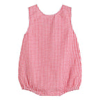 Classic Red Gingham Baby Bubble Romper — Lil Cactus Baby & Toddler Outfits