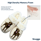 Labrador Chocolate Snuggs Slippers — E&S Pets