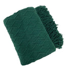 Weave Knit 50x60 Inch Throw Blanket — Fennco Styles
