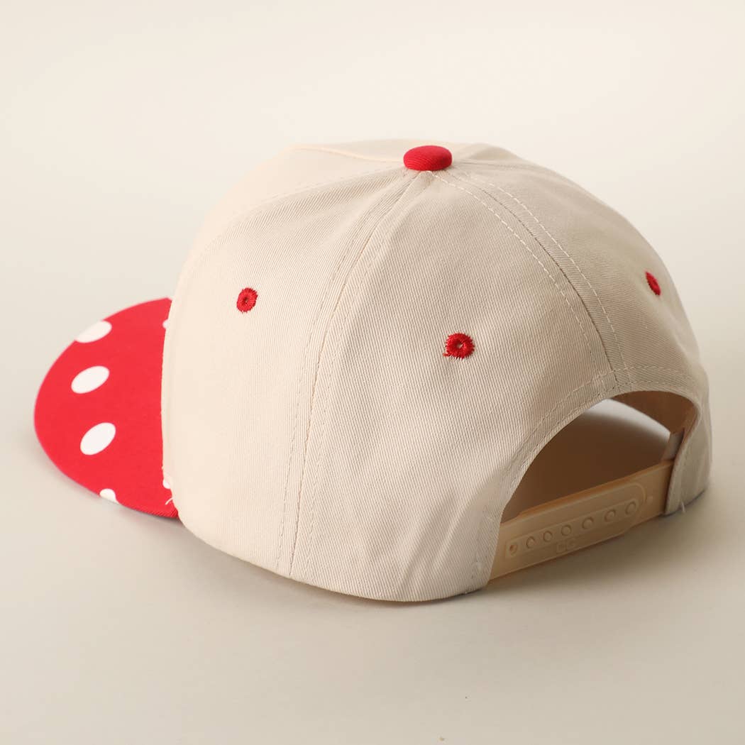 BIG POLKA DOT Brim Two-Tone Trucker Hat — Fashion City
