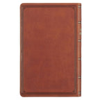 Brown Faux Leather Giant Print King James Bible — Christian Art Gifts Books and Devotionals