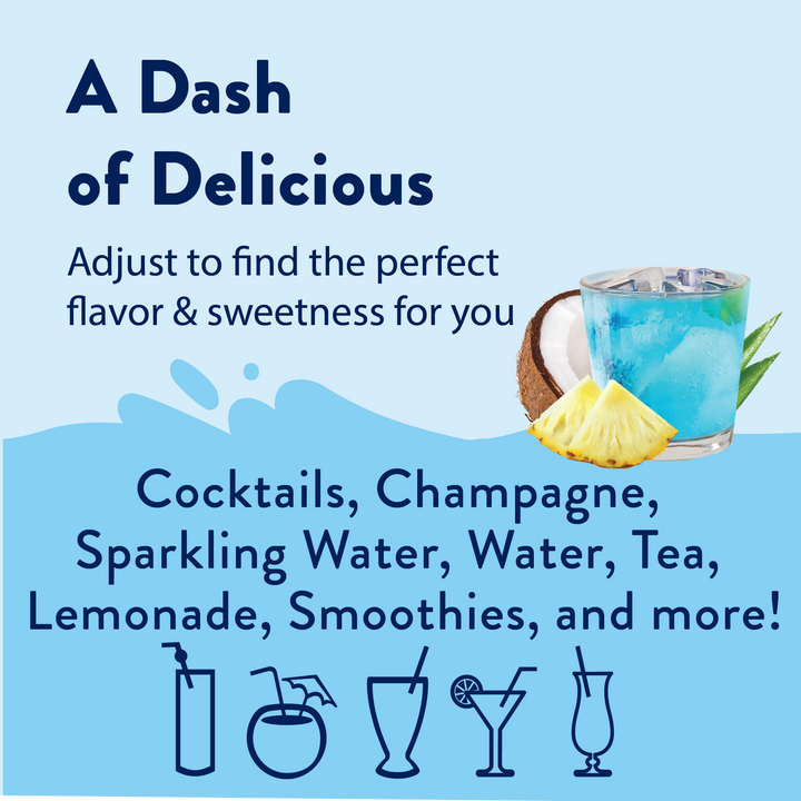 Sugar Free Mermaid™ Syrup - Premium drink mix from Jordan's Skinny Mixes - Just $9.59! Shop now at Pat's Monograms