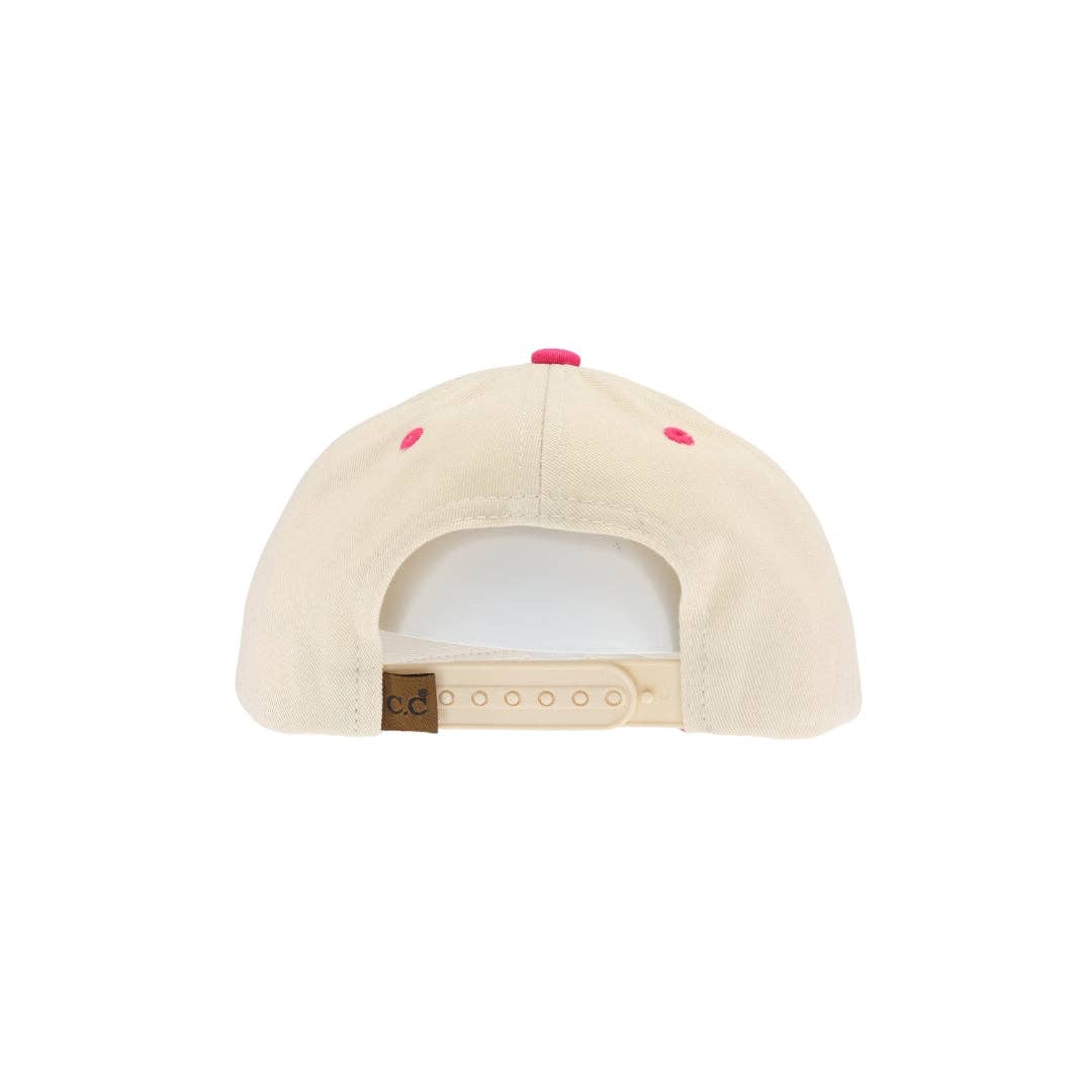 KIDS Two Tone Canvas C.C Trucker Hat - Premium hats from C.C Beanie - Just $9.95! Shop now at Pat's Monograms