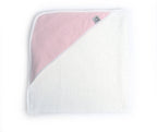 Pink Seersucker Hooded Towel — Stork and Loom