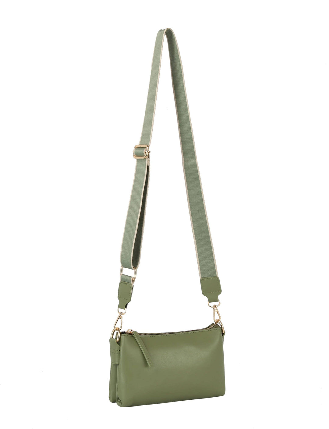 Double entry crossbody - Premium handbag from Handbag Factory Corp - Just $32.95! Shop now at Pat's Monograms