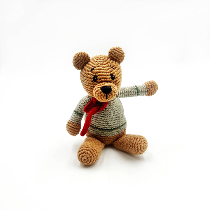 Plush Teddy Bear Stuffed Animal - Premium Baby Toys & Activity Equipment from Pebble - Just $26.95! Shop now at Pat's Monograms