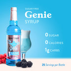 Sugar Free Sour Genie™ Syrup — Jordan's Skinny Mixes drink mix