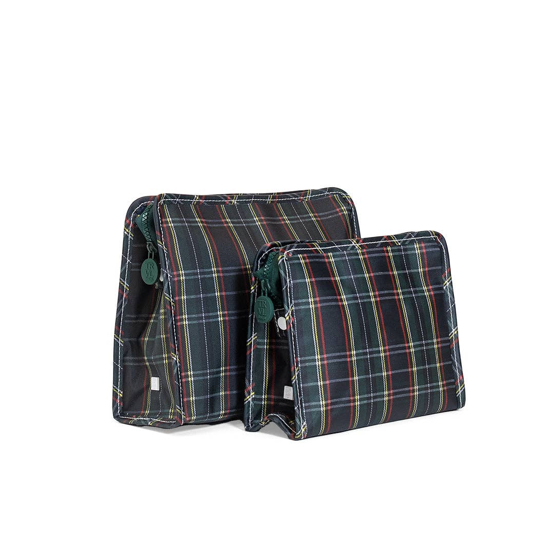 ROADIE MEDIUM Zip Pouch - CAMBRIDGE PLAID - Premium travel bag from TRVL Design - Just $28! Shop now at Pat's Monograms