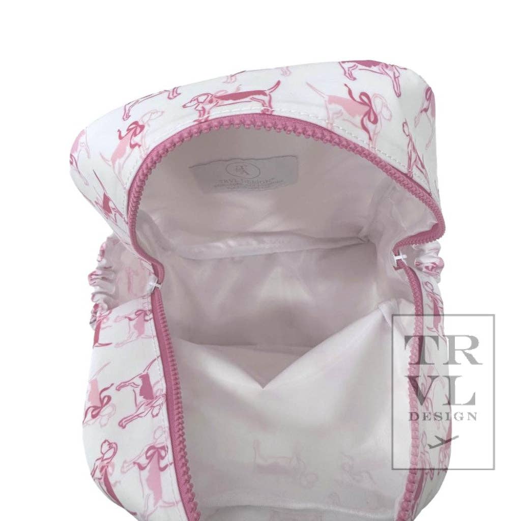 Backpacker - Backpack Puppy Love Pink - Premium Backpack from TRVL Design - Just $64.95! Shop now at Pat's Monograms