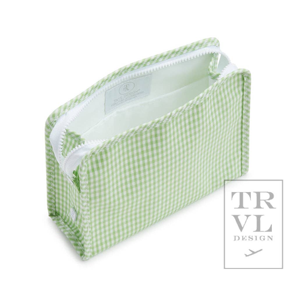 Roadie Medium - Classic Gingham - Premium toiletry bags from TRVL Design - Just $28.95! Shop now at Pat's Monograms