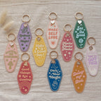 Inspirational Motel Keychains - All Quotes — Kindness is Magic keychain