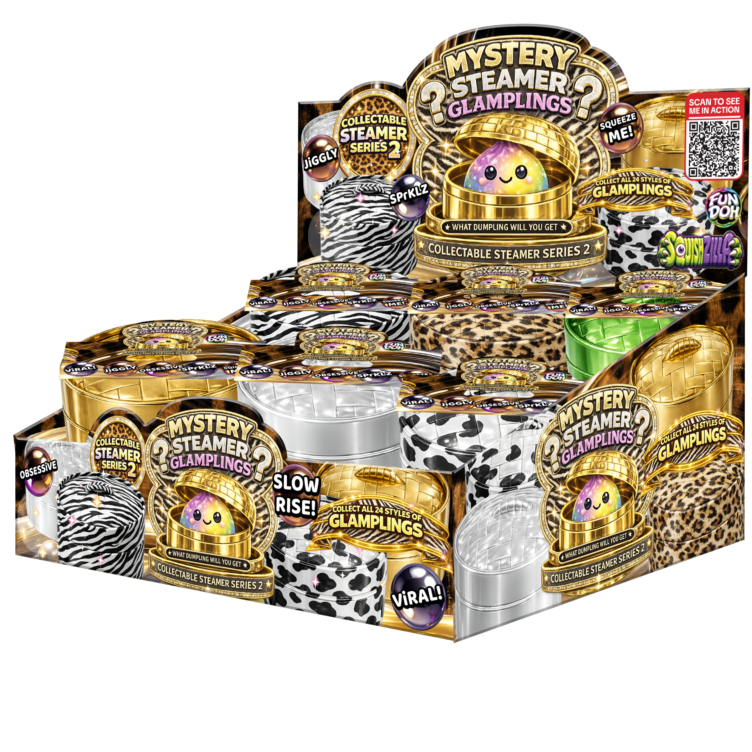 Fun Doh Mystery SERIES 2 Dumpling Squishy - Ultra Rare - Premium novelty from Novelty Brands - Just $14.95! Shop now at Pat's Monograms
