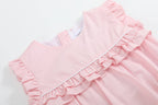Pink Ruffle Jumper Romper - Premium Baby & Toddler Outfits from Lil Cactus - Just $38.95! Shop now at Pat's Monograms
