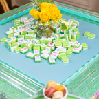 MAHJONG MAT | Confetti | 33" x 33" — My Fair Mahjong