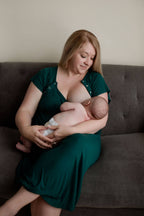 Forest Maternity Mommy Labor and Delivery/ Nursing Gown — Three Little Tots Maternity Clothing
