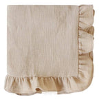 Muslin Ruffle Blanket - Baby Gift, Shower Gift, Newborn — Zsa Zsa & LoLLi Baby Accessories