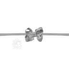 1/4" PANTYHOSE HEADBAND W/SIGNATURE GROSGRAIN BOW — Beyond Creations, LLC Baby Accessories