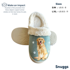 Golden Retriever Snuggs Slippers — E&S Pets