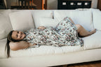 Floral Mommy Labor and Delivery/ Nursing Gown — Three Little Tots Maternity Clothing