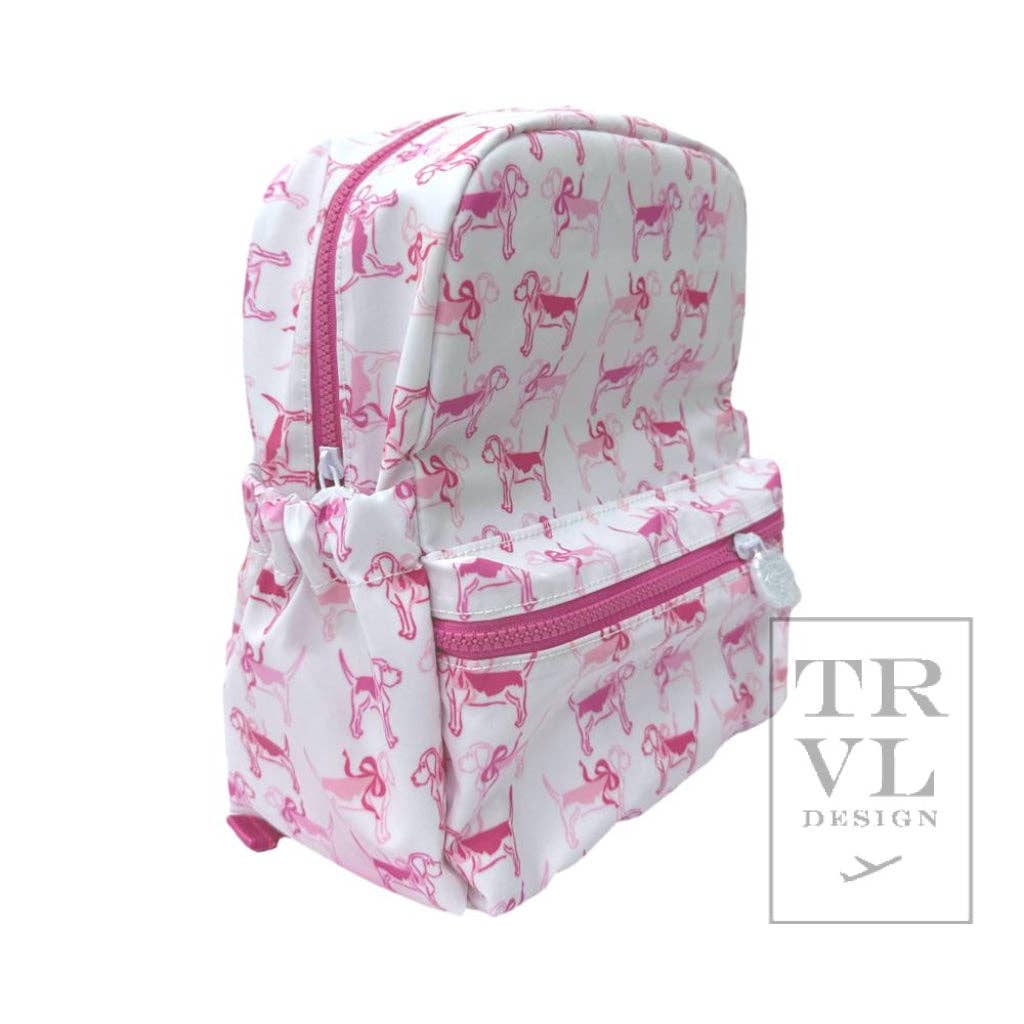 Mini Backer - Puppy Love Pink Backpack - Premium Backpack from TRVL Design - Just $48.95! Shop now at Pat's Monograms