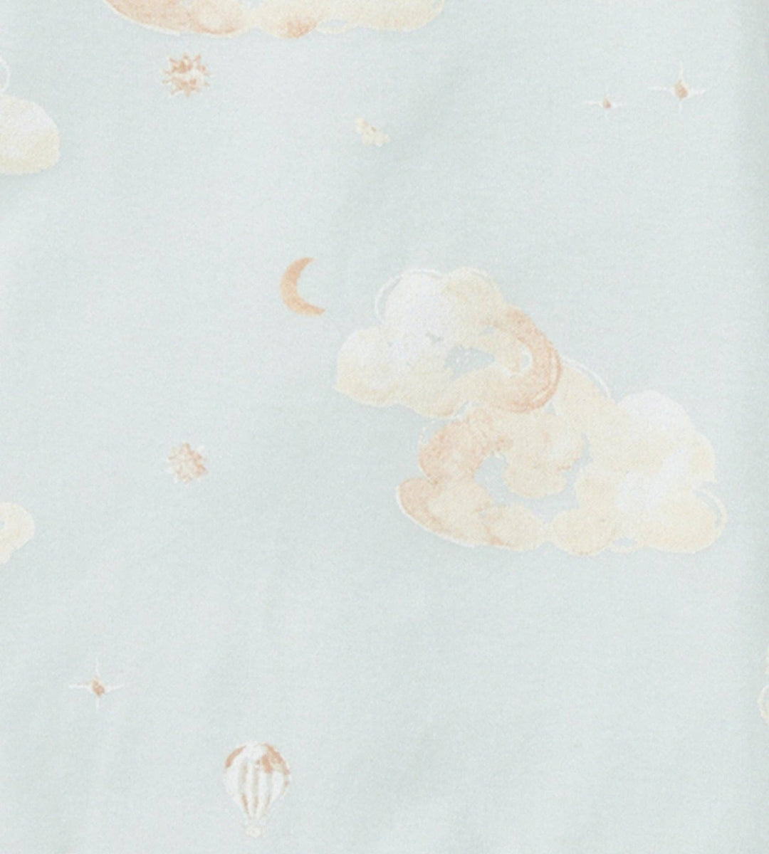 Good Night Sky Organic Cotton Sleep & Play - Ice Flow - Premium Baby Sleepwear from Burt's Bees Baby - Just $14.95! Shop now at Pat's Monograms