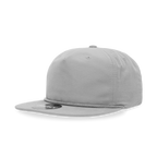 Decky 6032 Classic Rope Cap, 5 Panel Flat Bill Hat, Snapback — The Park Wholesale Caps