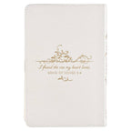 Mr. & Mrs. 366 Devotions for Couples White Faux Leather Devo — Christian Art Gifts Books and Devotionals