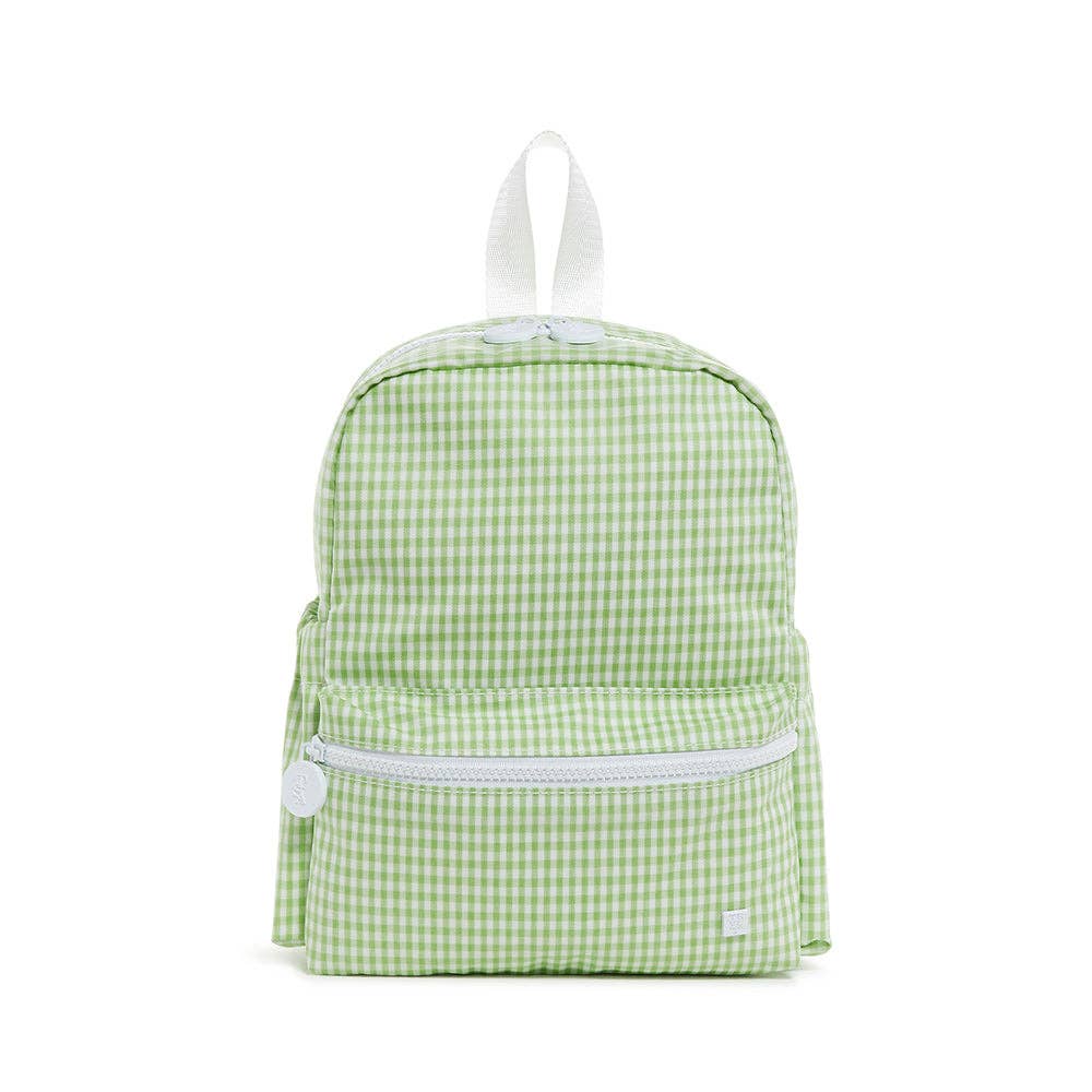 MINI BACKER - GINGHAM LEAF2 Backpack - Premium Backpack from TRVL Design - Just $46.95! Shop now at Pat's Monograms