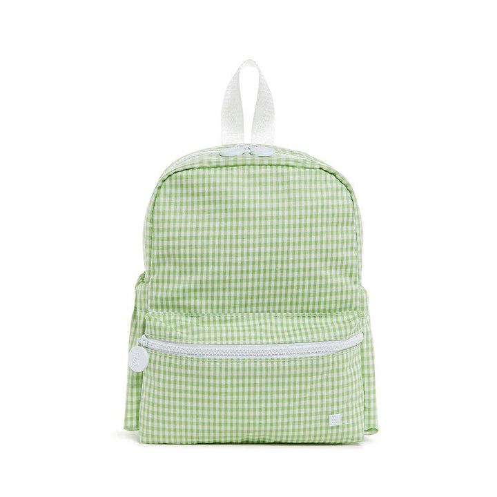 MINI BACKER - GINGHAM LEAF2 Backpack - Premium Backpack from TRVL Design - Just $46.95! Shop now at Pat's Monograms