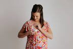 Wild Child Maternity Mommy Labor and Delivery/ Nursing Gown — Three Little Tots Maternity Clothing