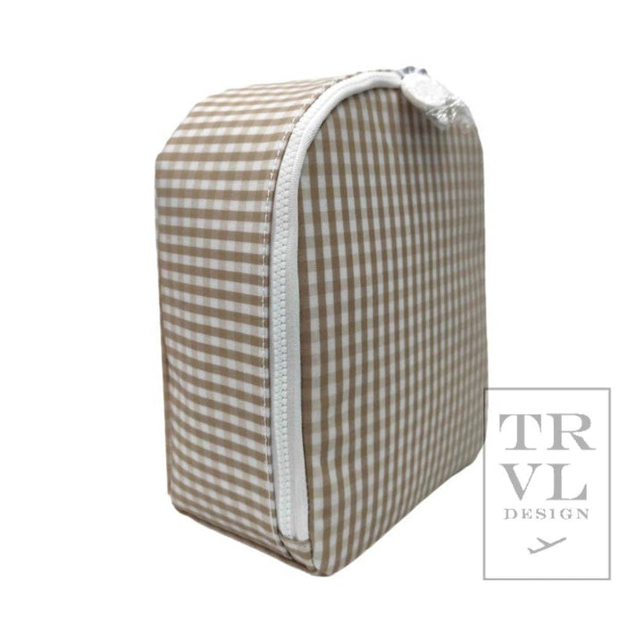 Bring It Lunch Bag - Gingham Khaki - Premium  from TRVL Design - Just $42.95! Shop now at Pat's Monograms