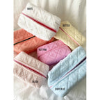 Regular Size Make Up Bag - TERRY: ONE SIZE / ALMOND — LoveLina
