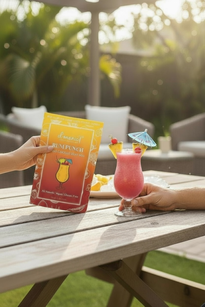 Rum Punch Cocktail - Ready-To-Freeze Cocktail - Premium drink mix from d'marie inc. - Just $17! Shop now at Pat's Monograms