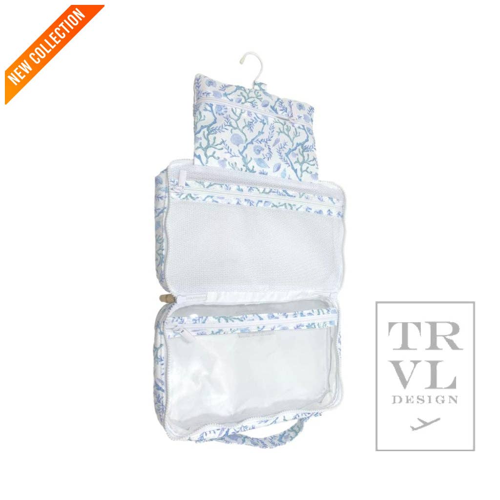 BUNDLE UP2 Hanging Toiletry Bag - CORAL VINE - Premium travel bag from TRVL Design - Just $49.95! Shop now at Pat's Monograms