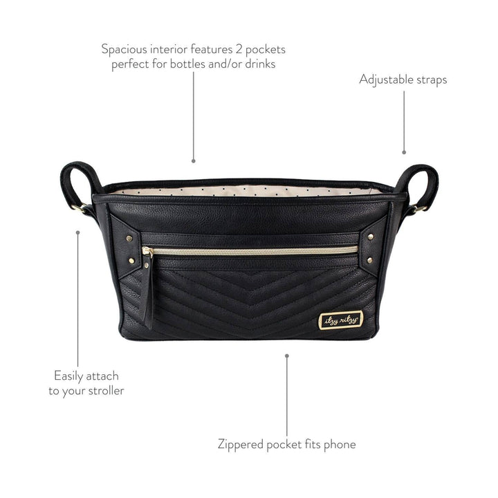Coffee & Cream Travel Stroller Caddy - Premium Baby Accessories from Itzy Ritzy - Just $34.99! Shop now at Pat's Monograms
