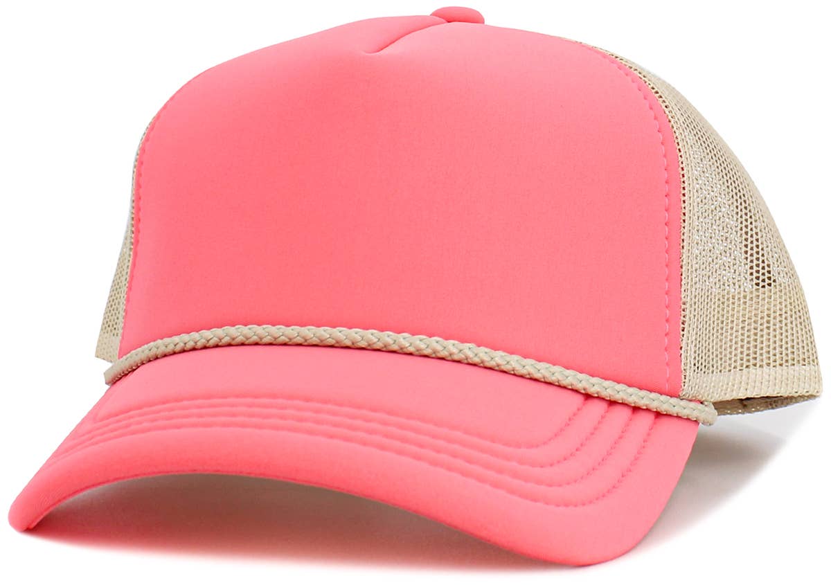 Foam Premium Rope Trucker Hat — KBETHOS